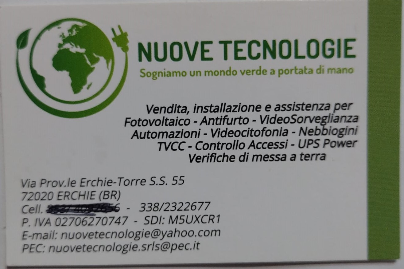 Nuove tecnologie