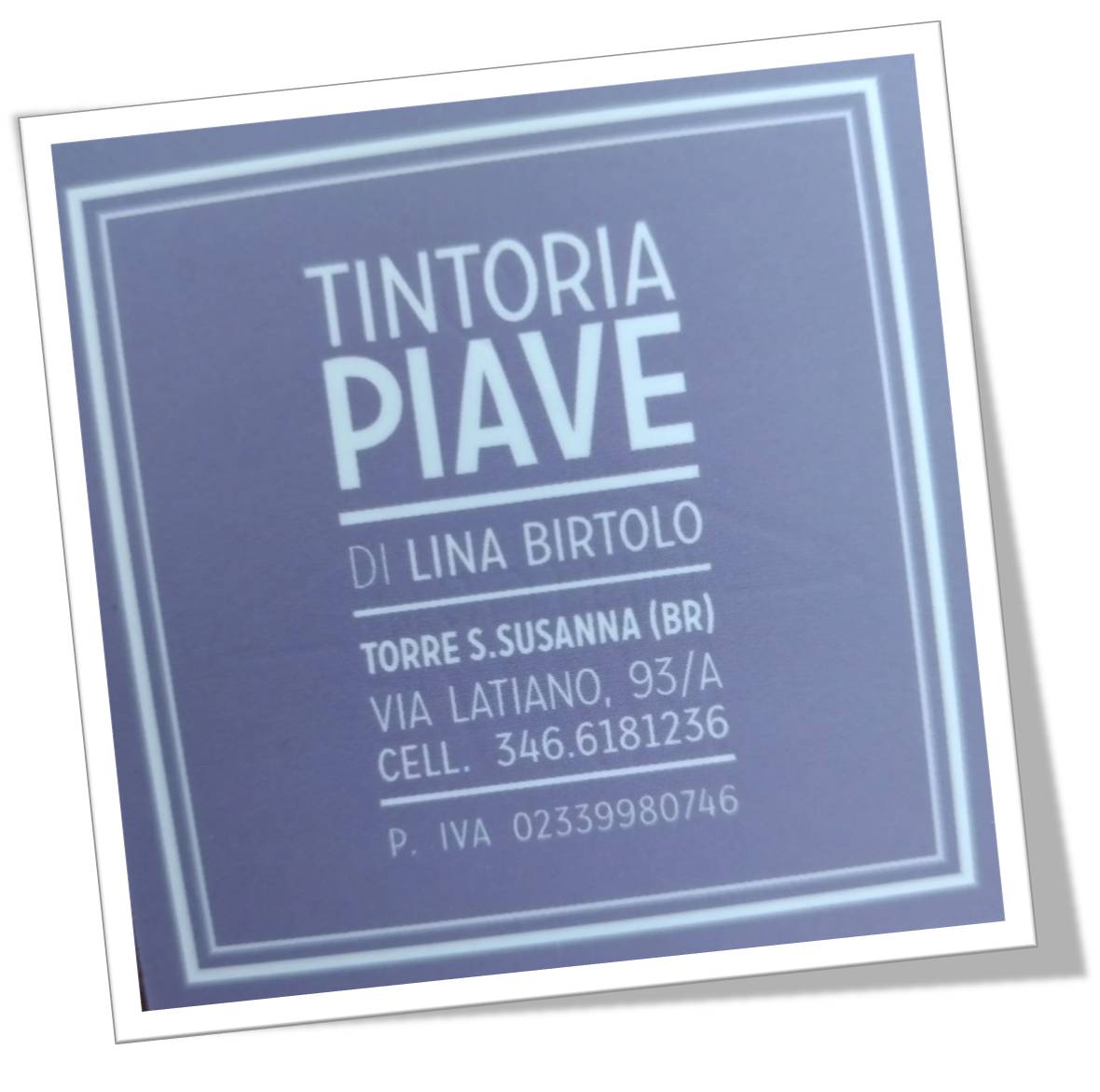 Tintoria Piave